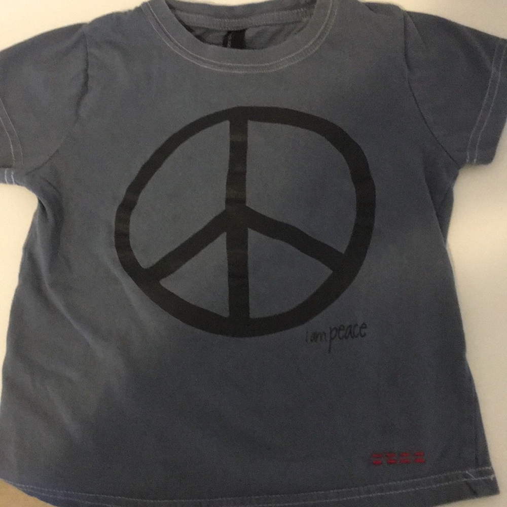 Peace Love World Toddler shirt